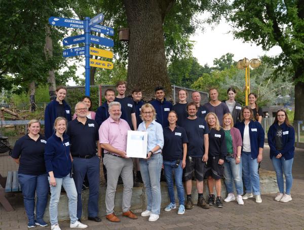 Tierpark Bochum bleibt einziger Zoo in Deutschland mit geprüftem Arbeitsschutzmanagementsystem