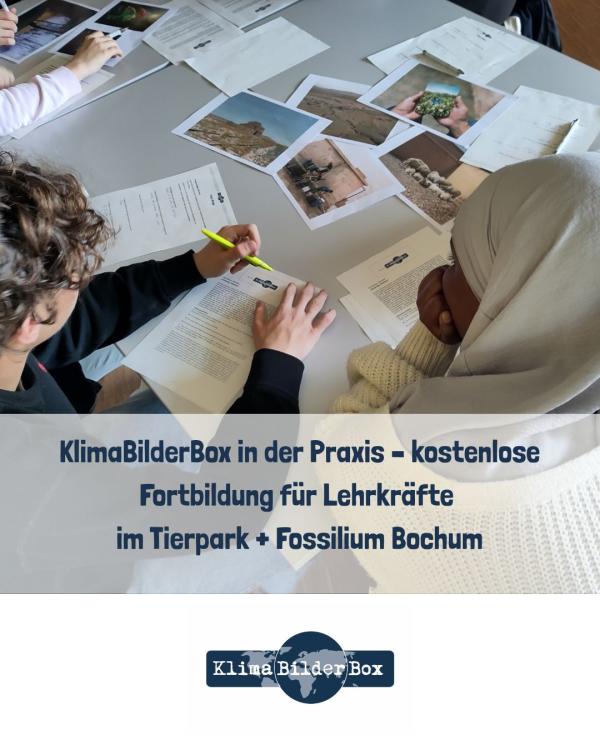 Fortbildung zur KlimaBilderBox für Multiplikatorinnen und Multiplikatoren