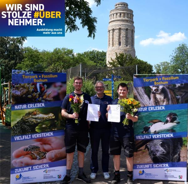 Der Tierpark Bochum setzt auf eigene Nachwuchskräfte